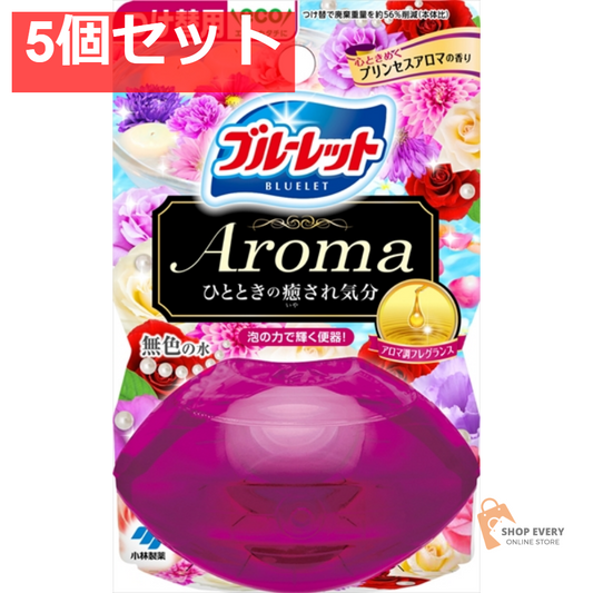 液体ブルーレットおくだけアロマつけ替用 心ときめ 5個セット まとめ売り