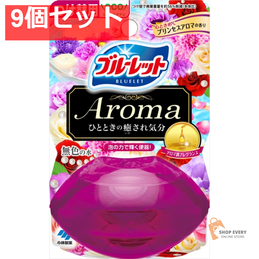 液体ブルーレットおくだけアロマつけ替用 心ときめ 9個セット まとめ売り
