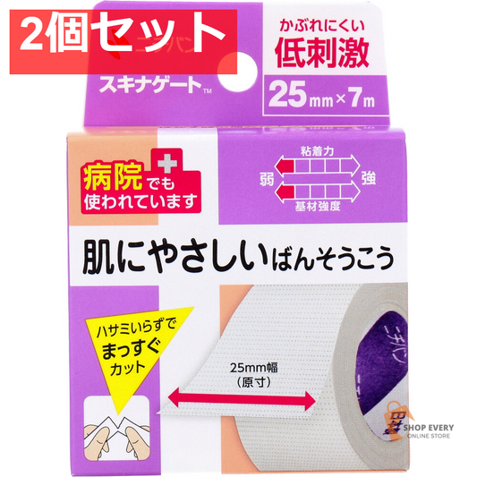 ニチバン スキナゲート 25mm×7m 2個セット まとめ売り