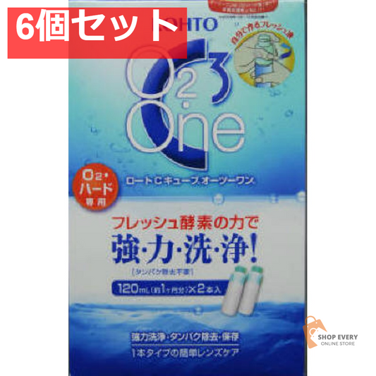 ロート製薬 ロート Cキューブ O2ワン 120ml×2本 6個セット まとめ売り