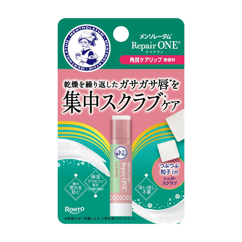 ロート製薬 メンソレータム リップリペアワン 角質ケアリップ 3.6g