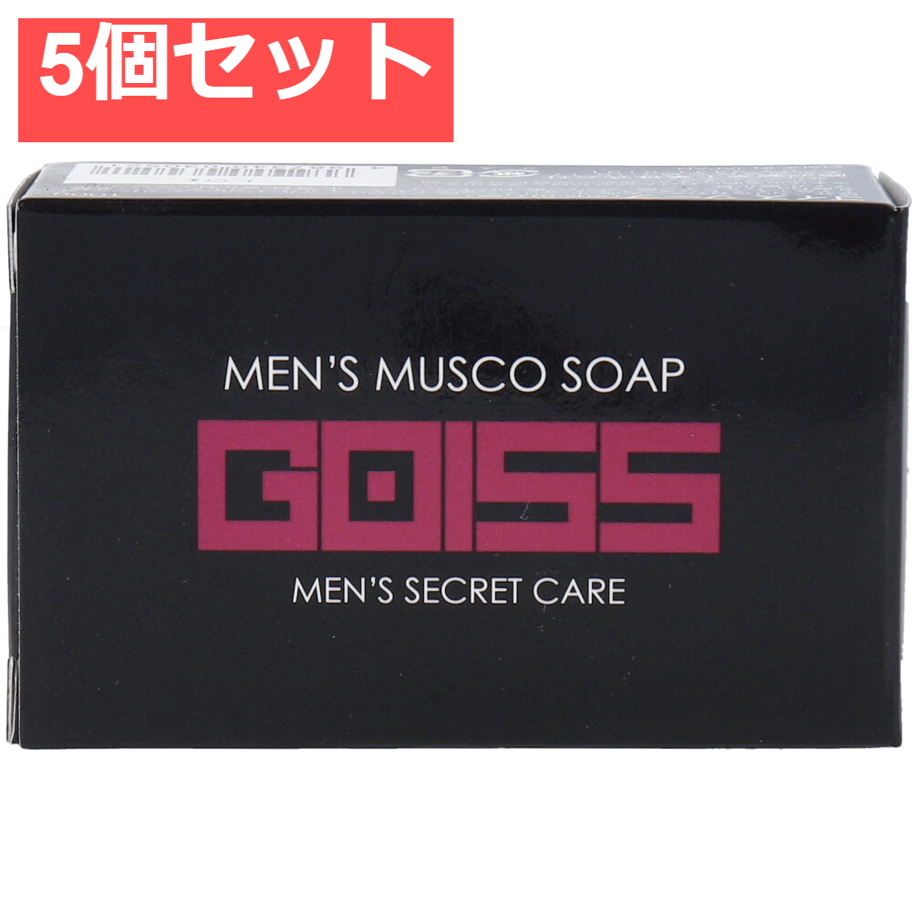 ゴイス ソープ (男性用ボディソープ) 100g 5個セット まとめ売り