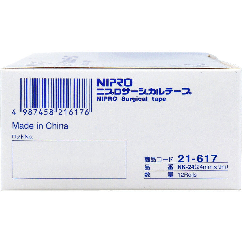 ニプロ サージカルテープ NK-24 24mm×9m 業務用12巻入