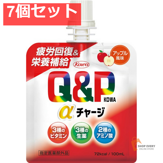 興和 キューピーコーワαチャージ アップル風味 100ml 7個セット まとめ売り