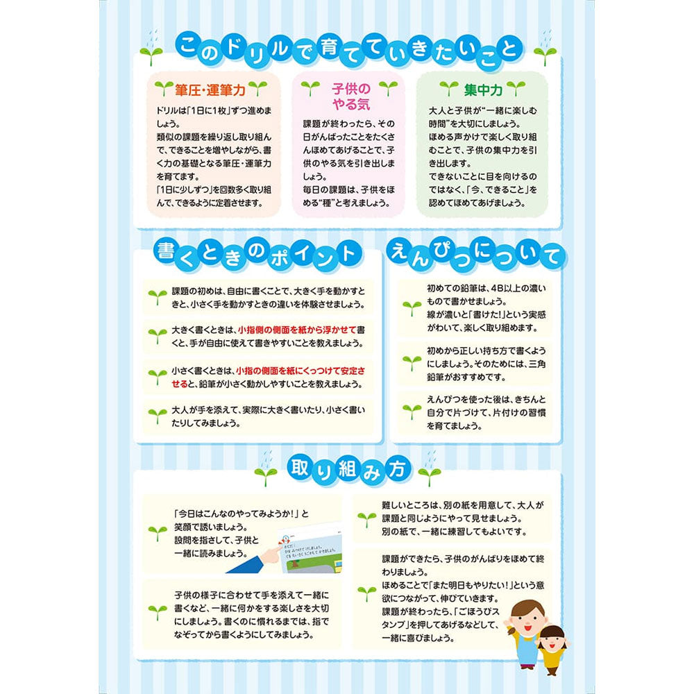 七田式 知力ドリル 2・3さい はじめのいっぽ　えんぴつ 4個セット まとめ売り
