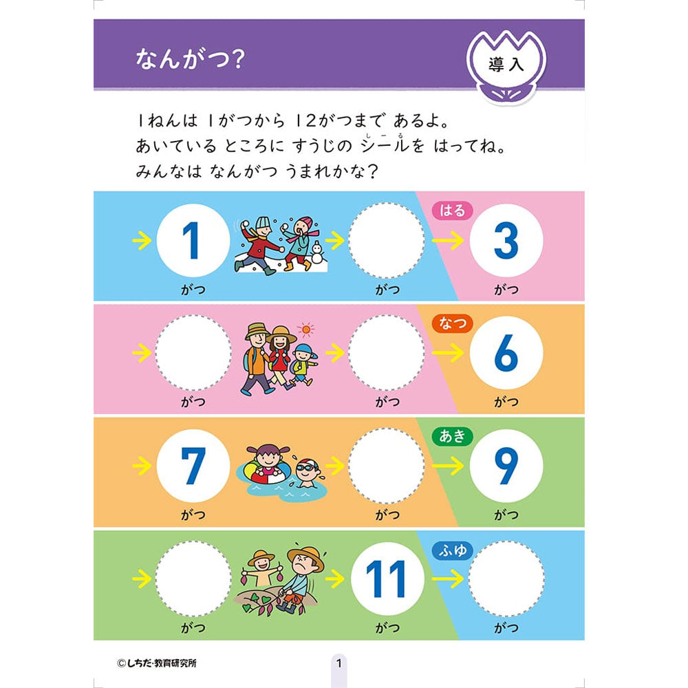 七田式 シールとえんぴつで楽しく学ぶ！ 5・6さい じかん 2個セット まとめ売り